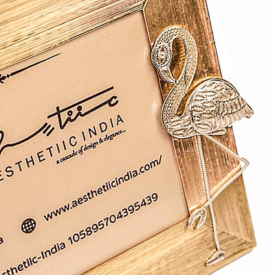 Flamingo Flamenco Silver Photo Frame Online | Filigree work Flamingo Flamenco Silver Photo Frame Online | Filigree work