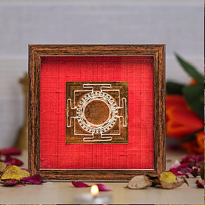 Pristine Silver Shree Yantra | 925 Silver Pooja Items