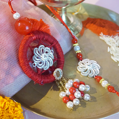 Silver Rakhi Silver Rakhi