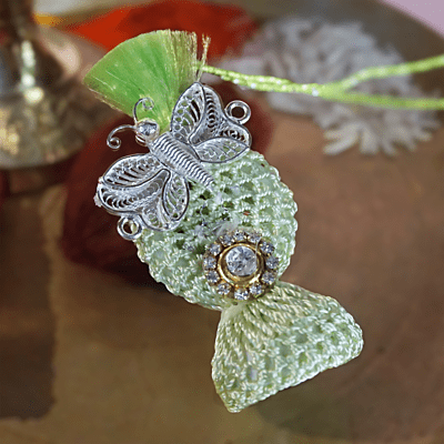 Butterfly lumba rakhi