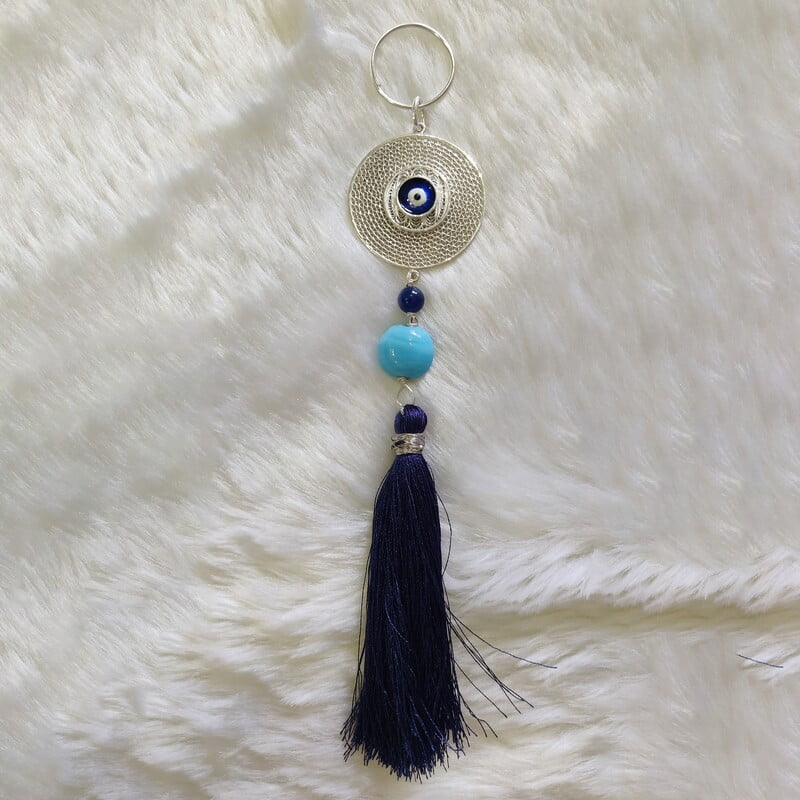 Evil Eye Sterling Silver Wind Chime | Silver for Gift Evil Eye Sterling Silver Wind Chime | Silver for Gift