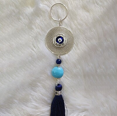 Evil Eye Sterling Silver Wind Chime | Silver for Gift Evil Eye Sterling Silver Wind Chime | Silver for Gift