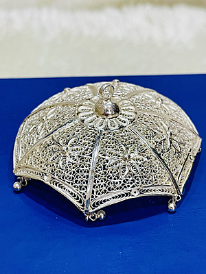 Silver Filigree Chatri( customisable)