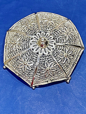 Silver Filigree Chatri( customisable)