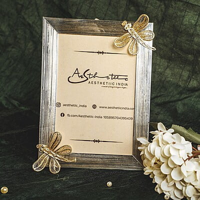 EXQUISITE SILVER FILIGREE DRAGONFLY PHOTO EXQUISITE SILVER FILIGREE DRAGONFLY PHOTO