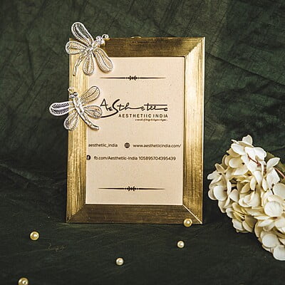EXQUISITE SILVER FILIGREE DRAGONFLY PHOTO EXQUISITE SILVER FILIGREE DRAGONFLY PHOTO