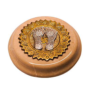 Divine Silver Laxmi Charan Paduka | Silver Pooja Items
