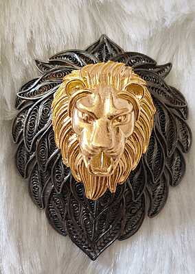 Noble Sovereign Handcrafted Brooch